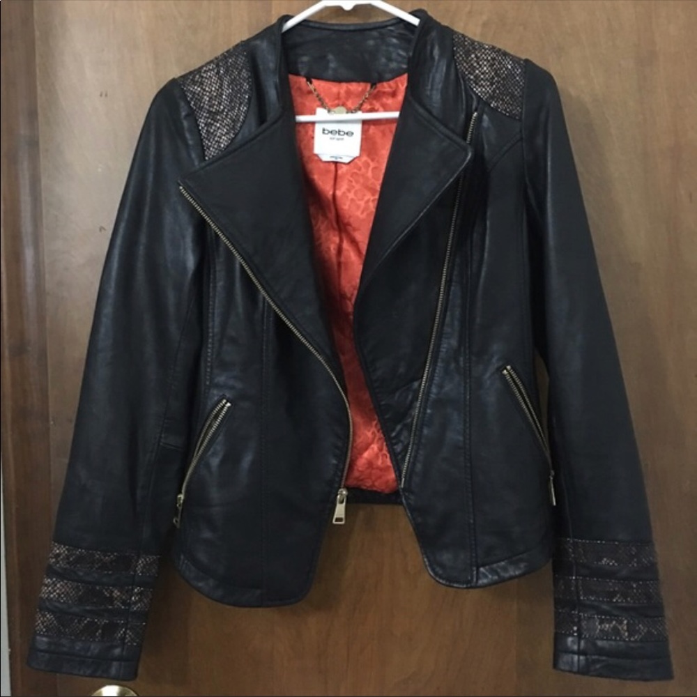 Bebe Leather Jacket